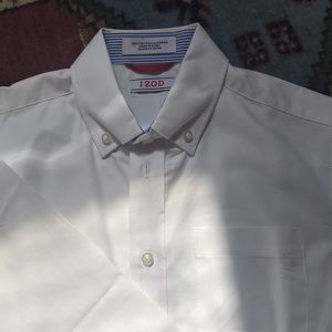 Like new Izod boys white dress shirt